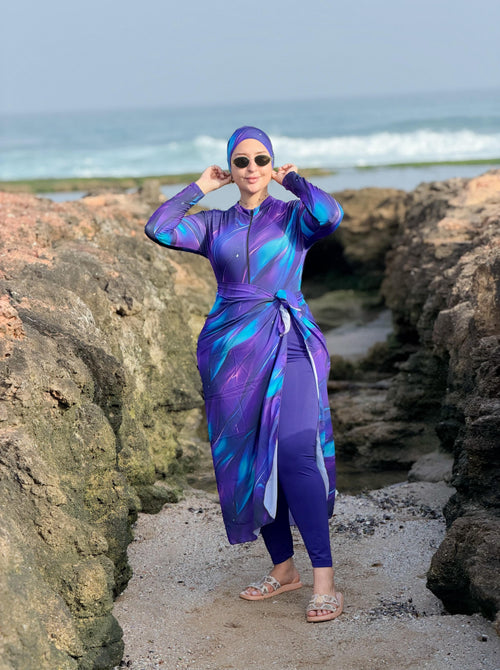 Burkini Premium 4 Pièces – Collection Été 2026