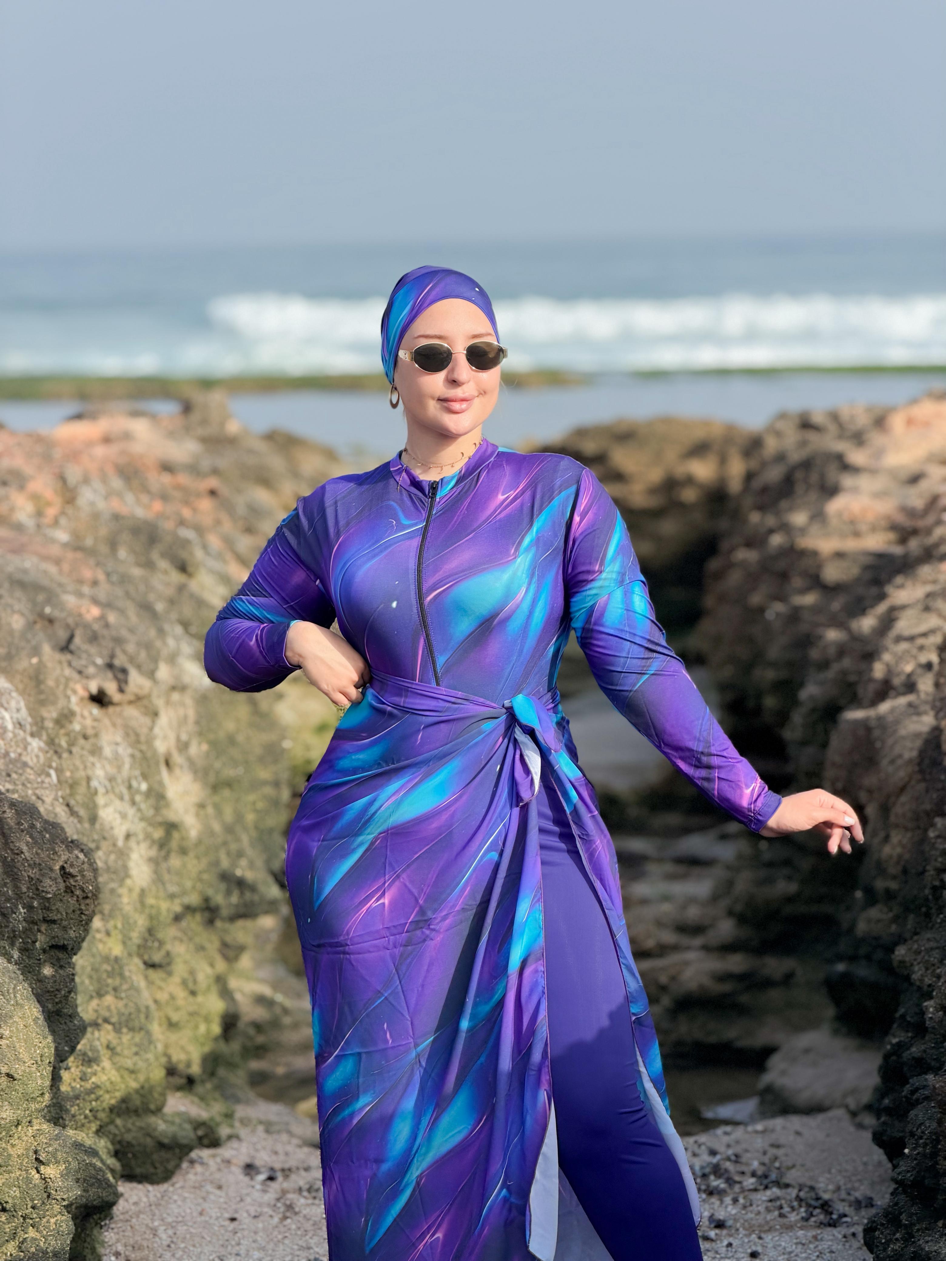 Burkini Premium 4 Pièces – Collection Été 2026