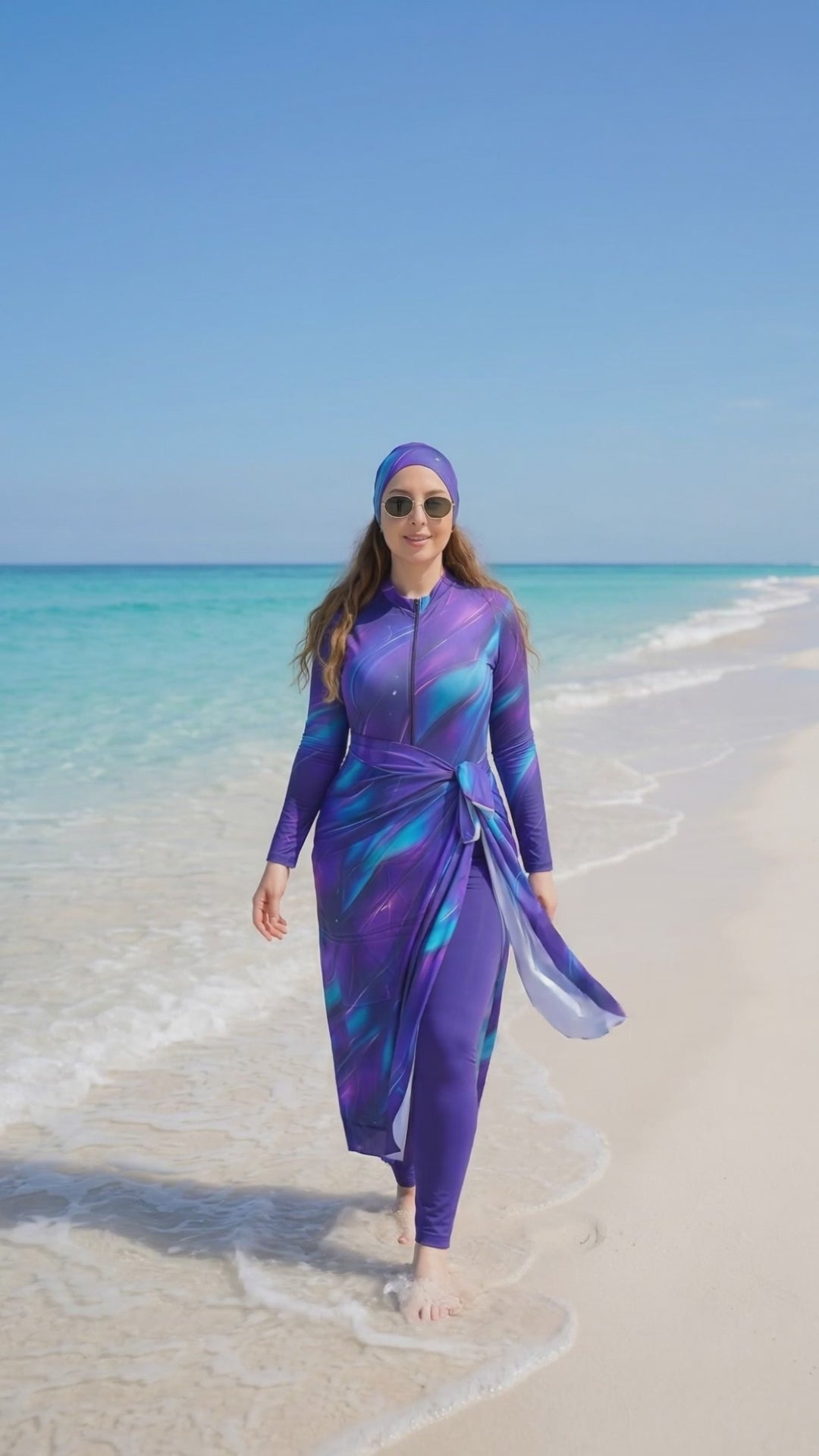 Burkini Premium 4 Pièces – Collection Été 2026